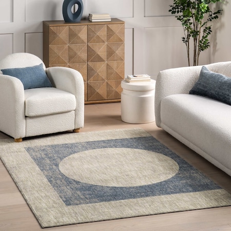 Nuloom Nyra Mid-Century Modern Geometric Area Rug 5ft x 8ft GCEL11A-508